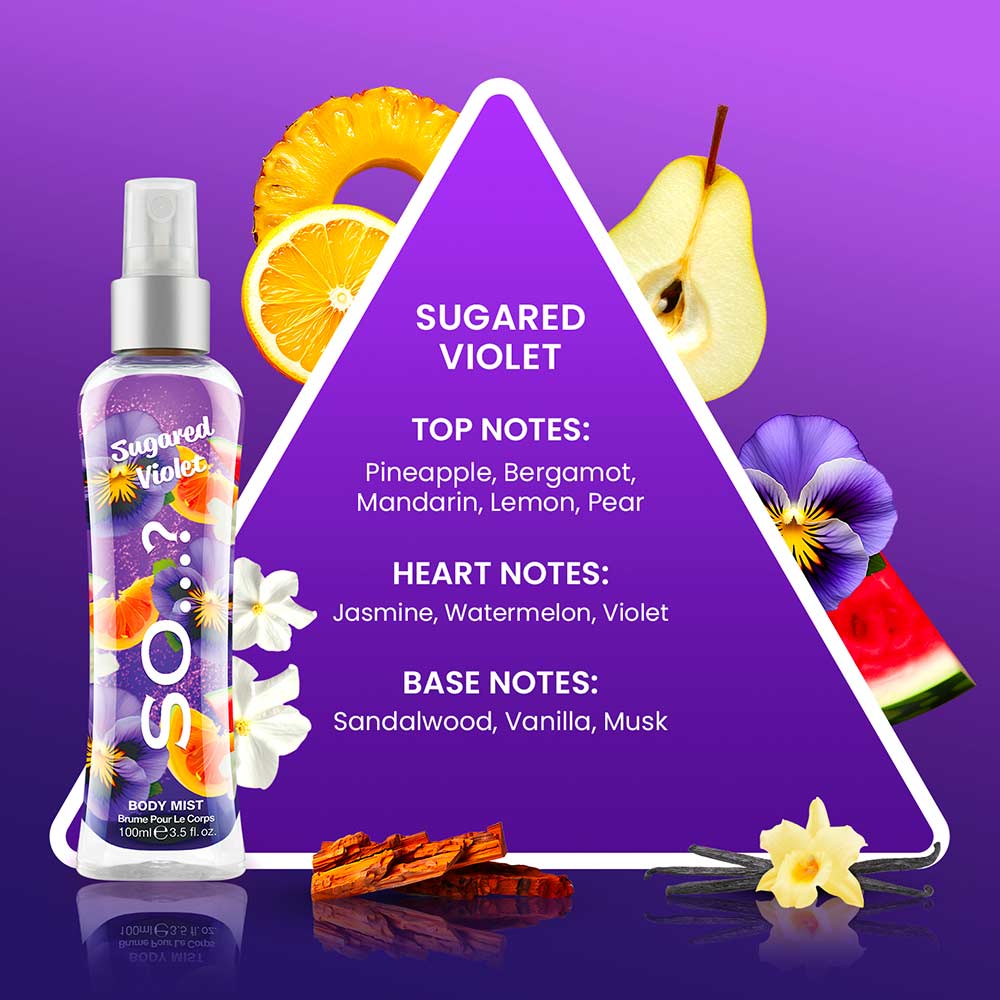 Brume Parfumée Violette Sucrée - 100ml