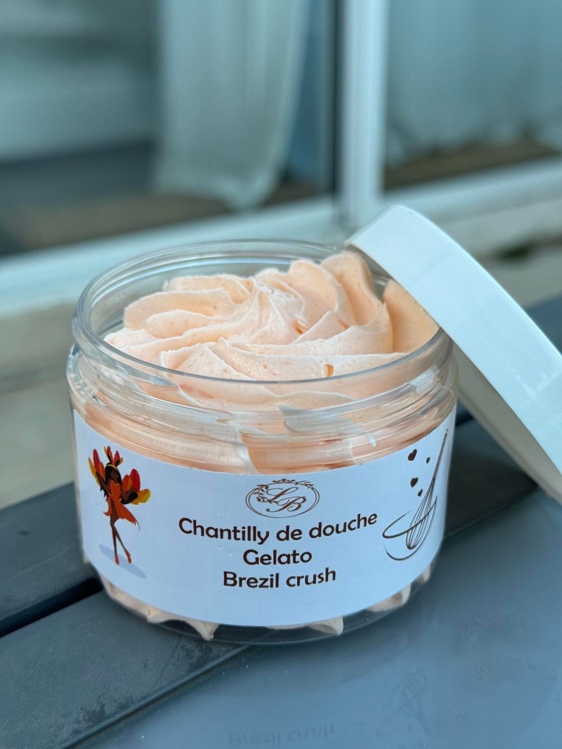 Chantilly de douche et bain 100 g Brezil crush