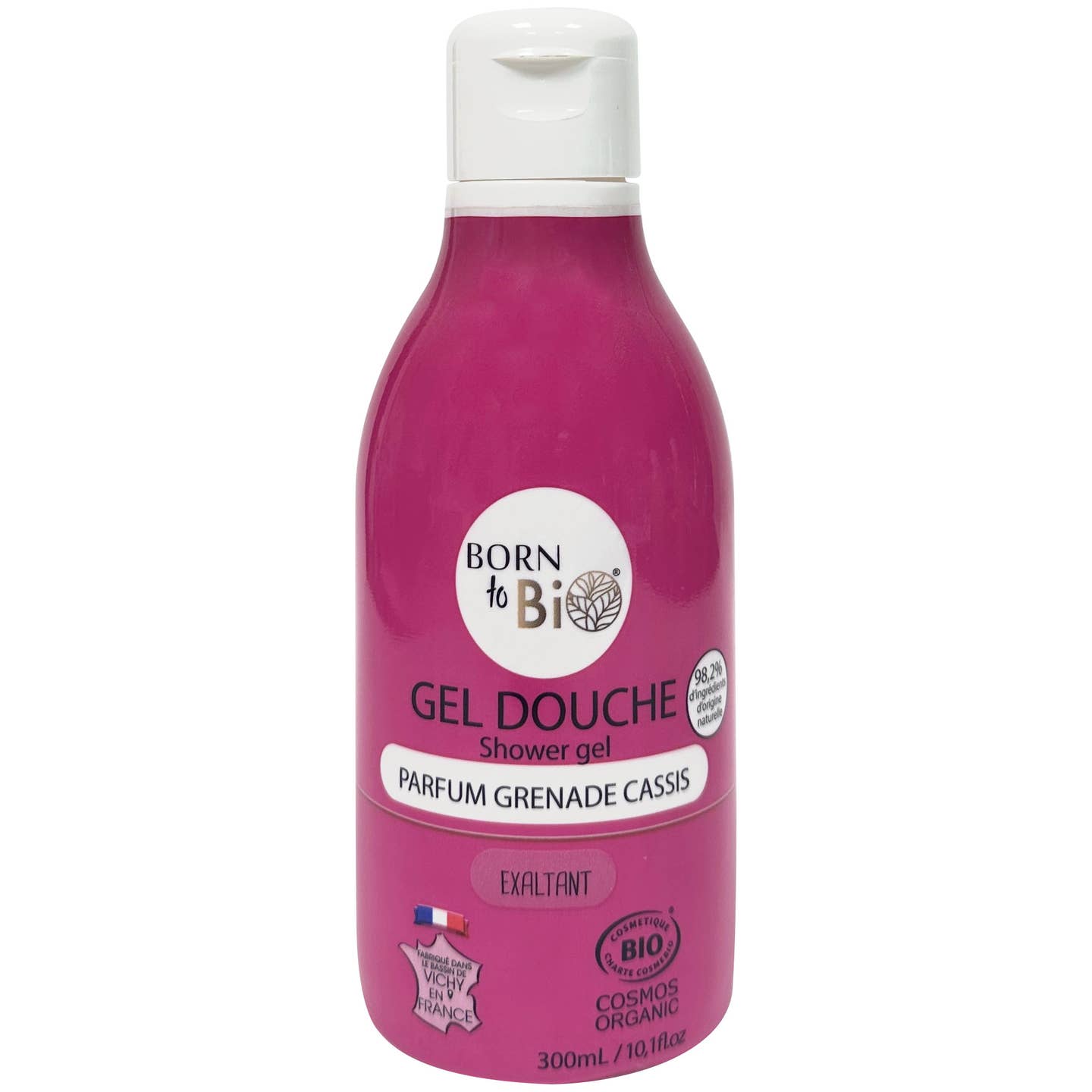 Gel douche Grenade Cassis Certifié Bio - 300mL