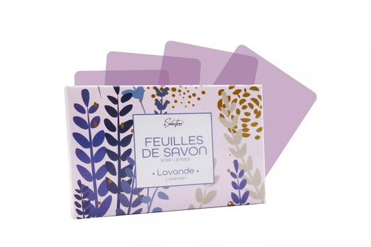 Feuilles de savon Lavande