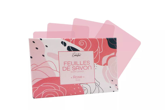 Feuilles de savon Rose