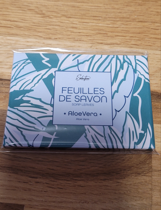 Feuilles de savon Aloe vera