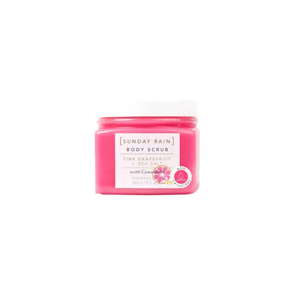 Gommage corporel au pamplemousse rose et au sel de mer