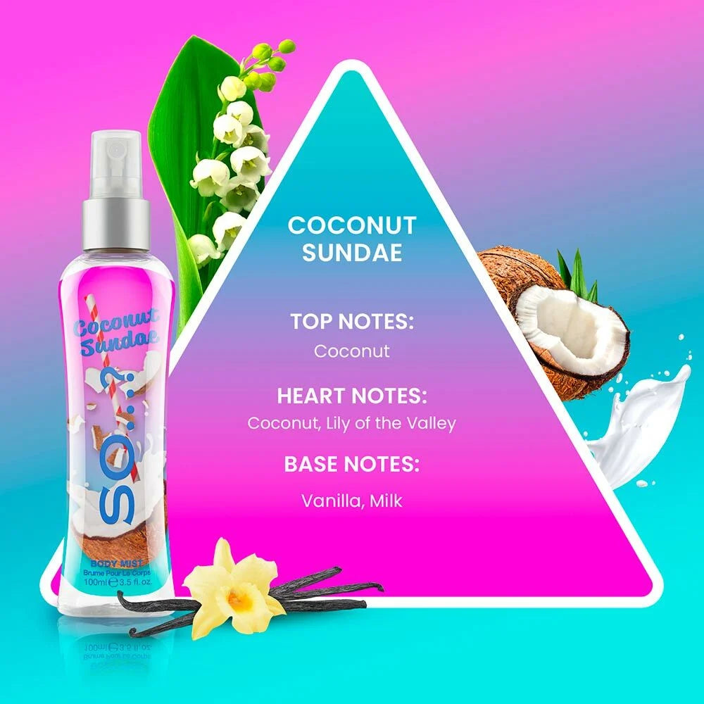 Brume Parfumée Coconut Sundae - 100ml