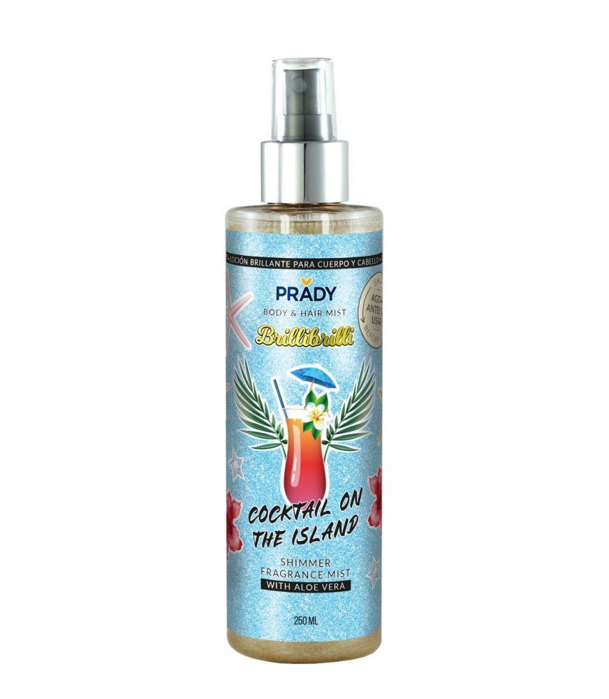 BRUME SCINTILLANTE CORPS ET CHEVEUX PRADY COCKTAIL ON THE ISLAND 250ML