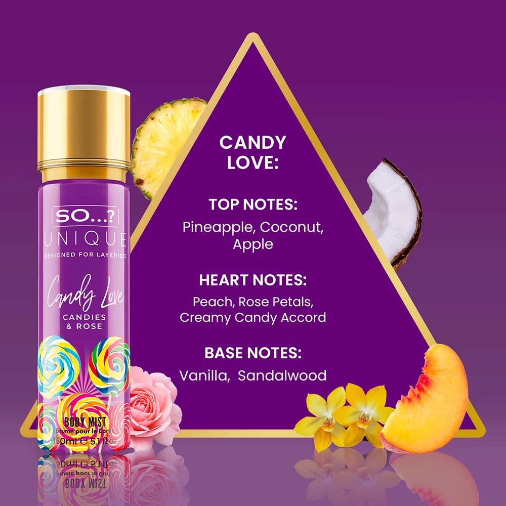 Brume Corps So Unique Candy Love - 150ml