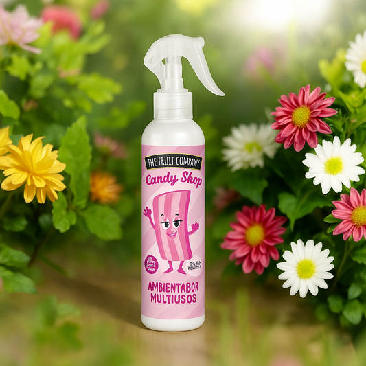 SPRAY AMBIANCE AIR ET TISSU THE FRUIT COMPANY CANDY SHOP CHEWING-GUM A LA FRAISE 250ML
