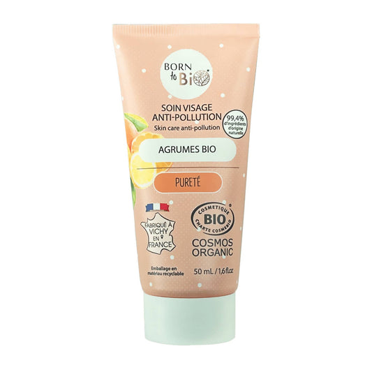 Soin visage anti-pollutionAgrumes Bio - 50mL