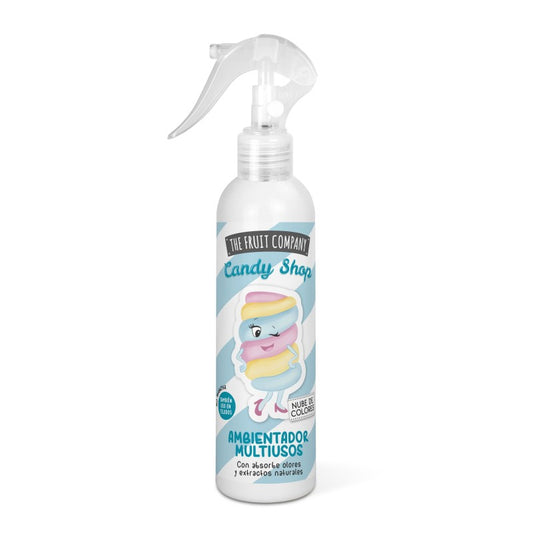 SPRAY AMBIANCE AIR ET TISSU THE FRUIT COMPANY CANDY SHOP MARSHMALLOW 250ML