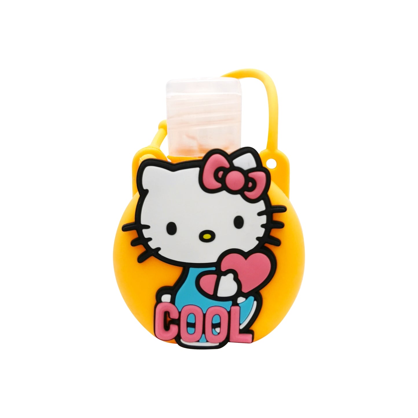 Gel mains nettoyant - Étui en silicone 35 ml Hello Kitty