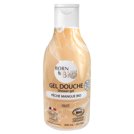 Gel douche Pèche Mangue Bio 300ml