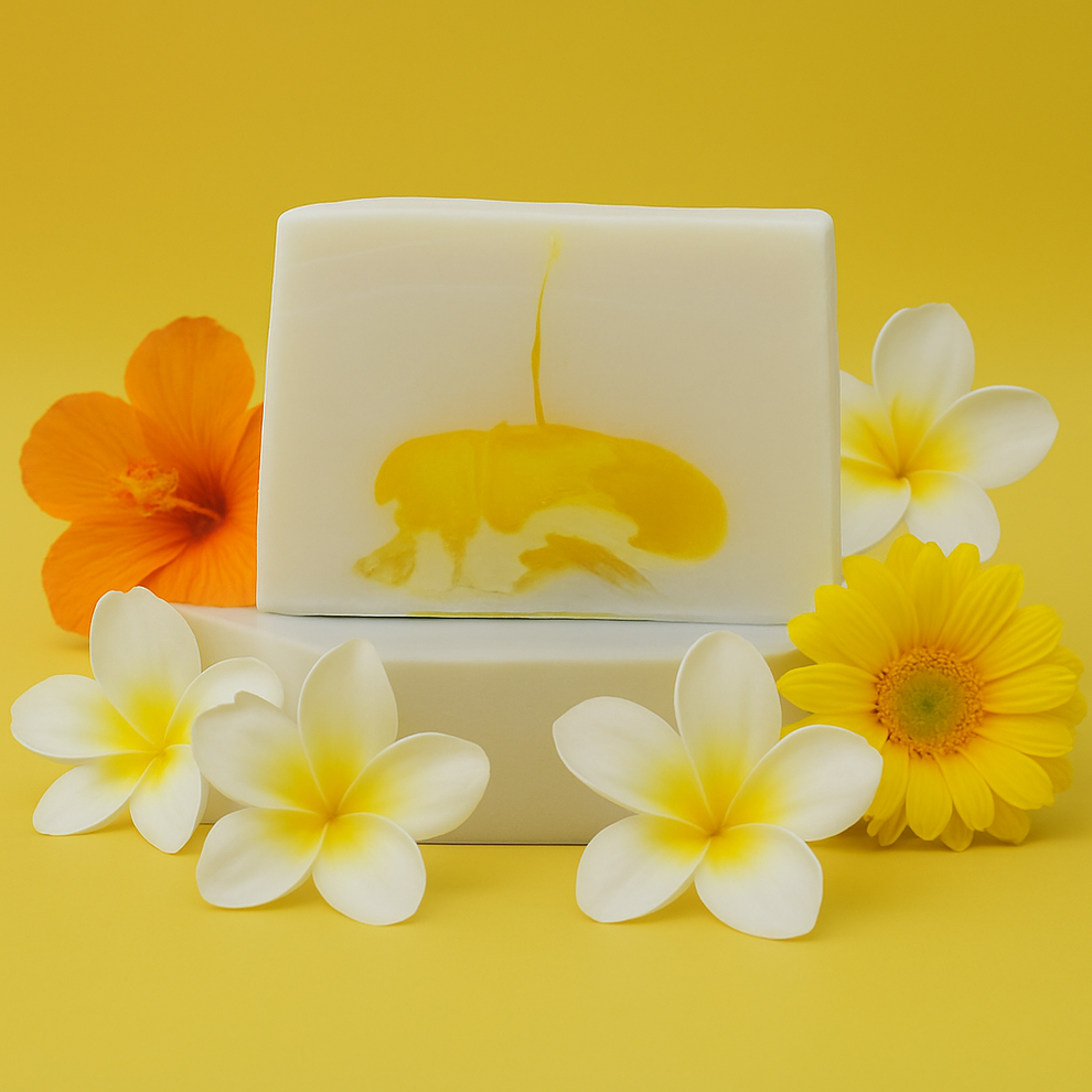 Tranche de savon Monoi