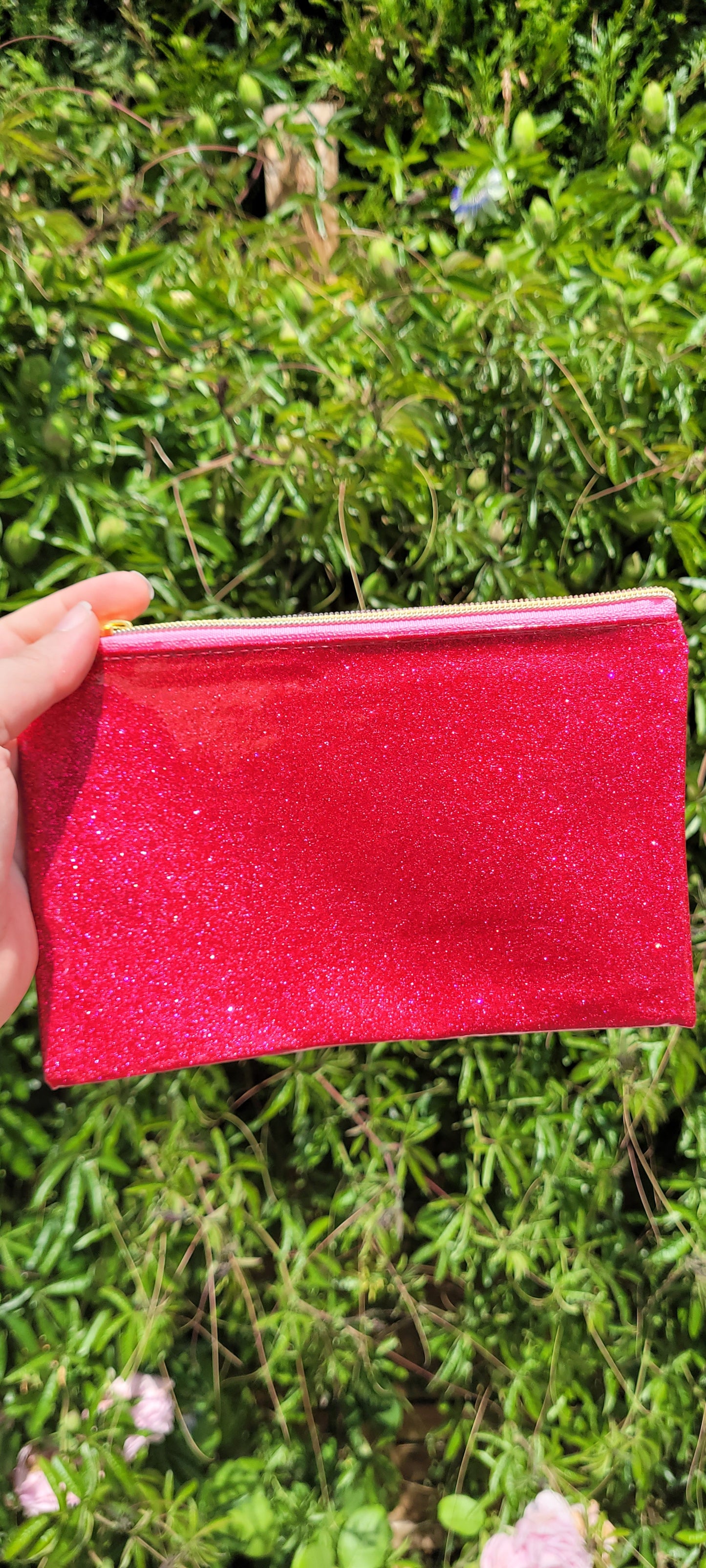 TROUSSE PAILLETTE ROUGE
