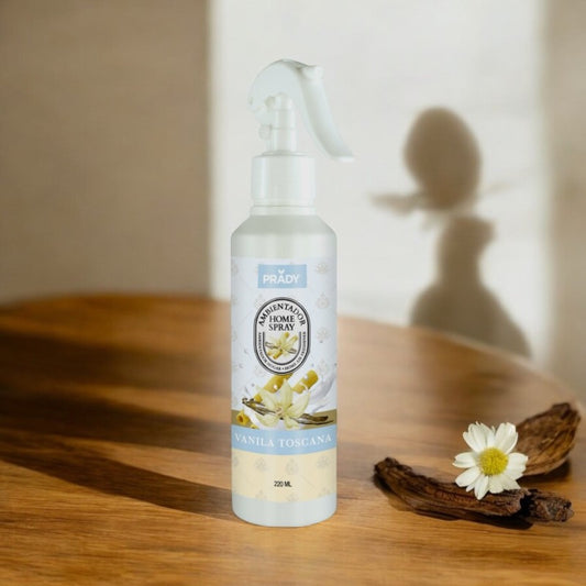 SPRAY D'AMBIANCE AIR ET TISSU PRADY VANILLE TOSCANE 220ML