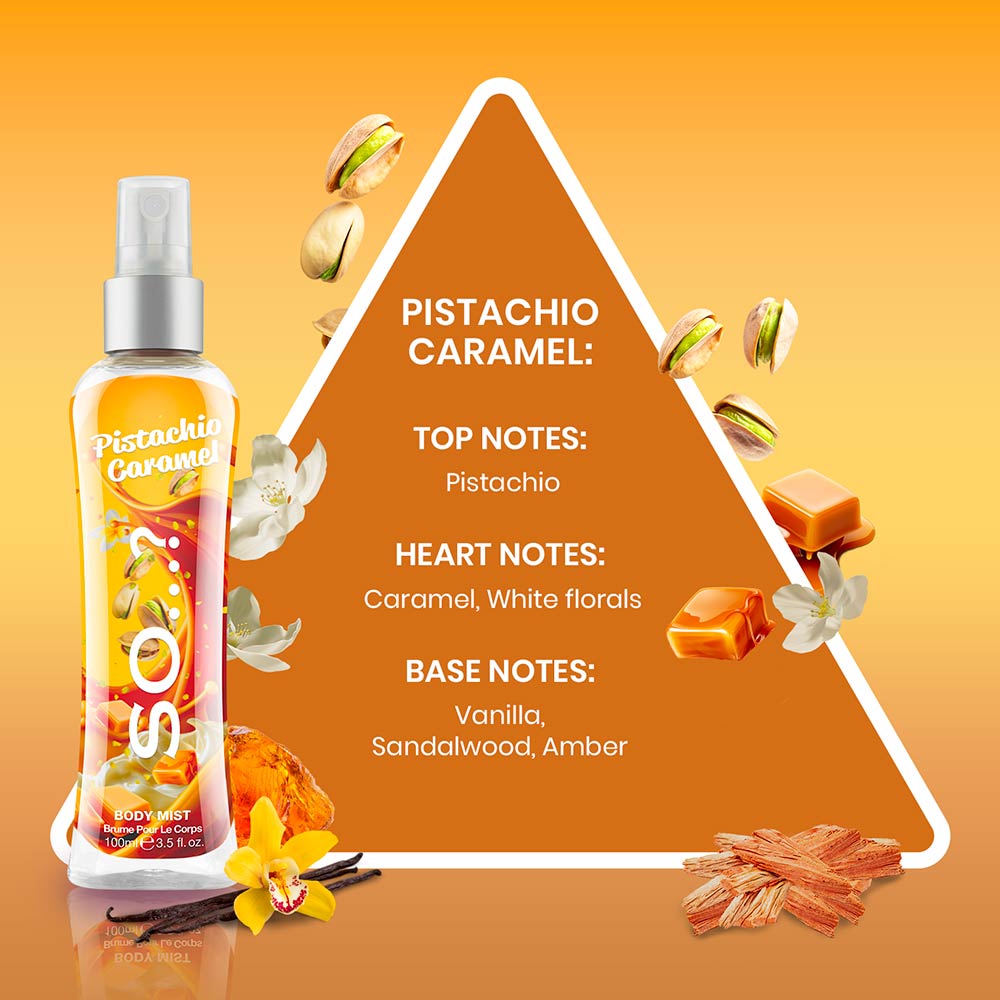 Brume Parfumée Caramel Pistache - 100ml