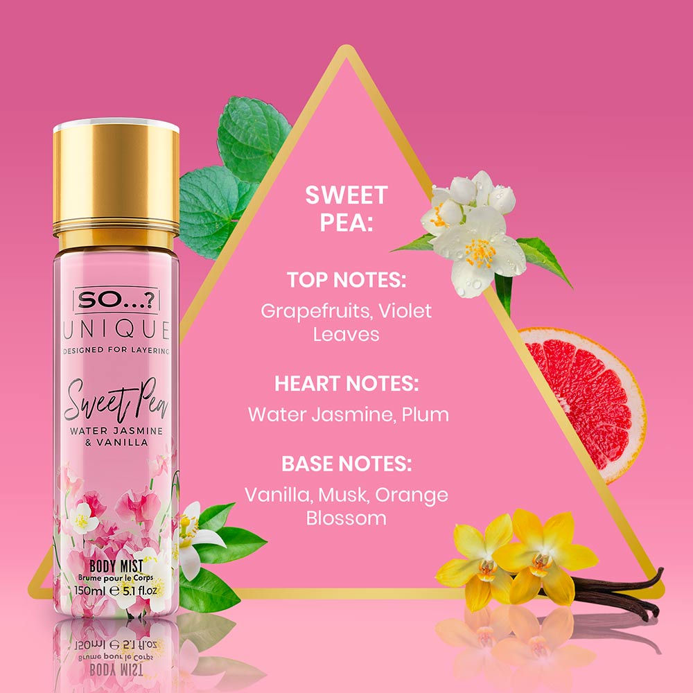 Brume Corps So Unique Sweet Pea - 150ml