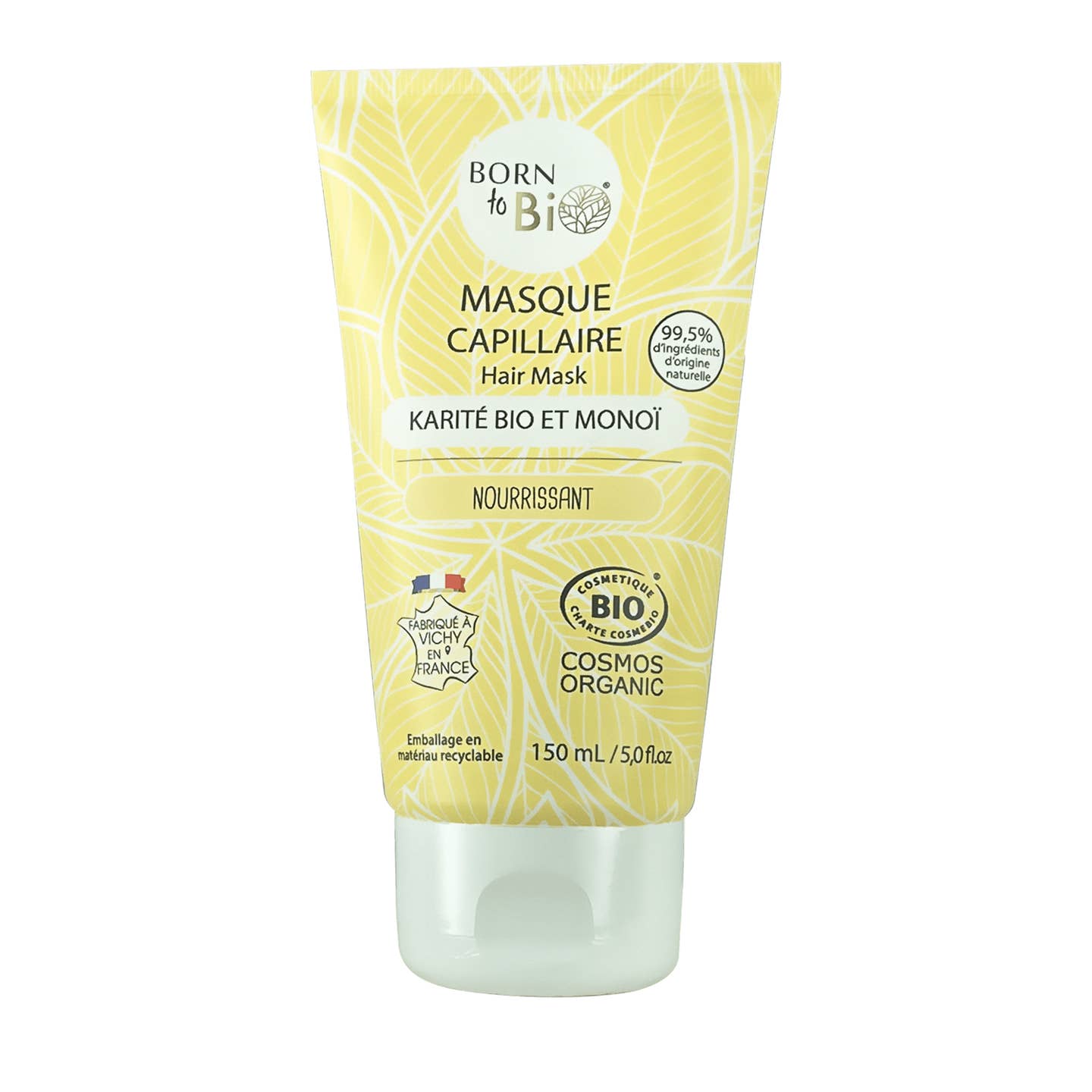 Masque capillaire Nourrissant Monoï bio et Karité 150ml